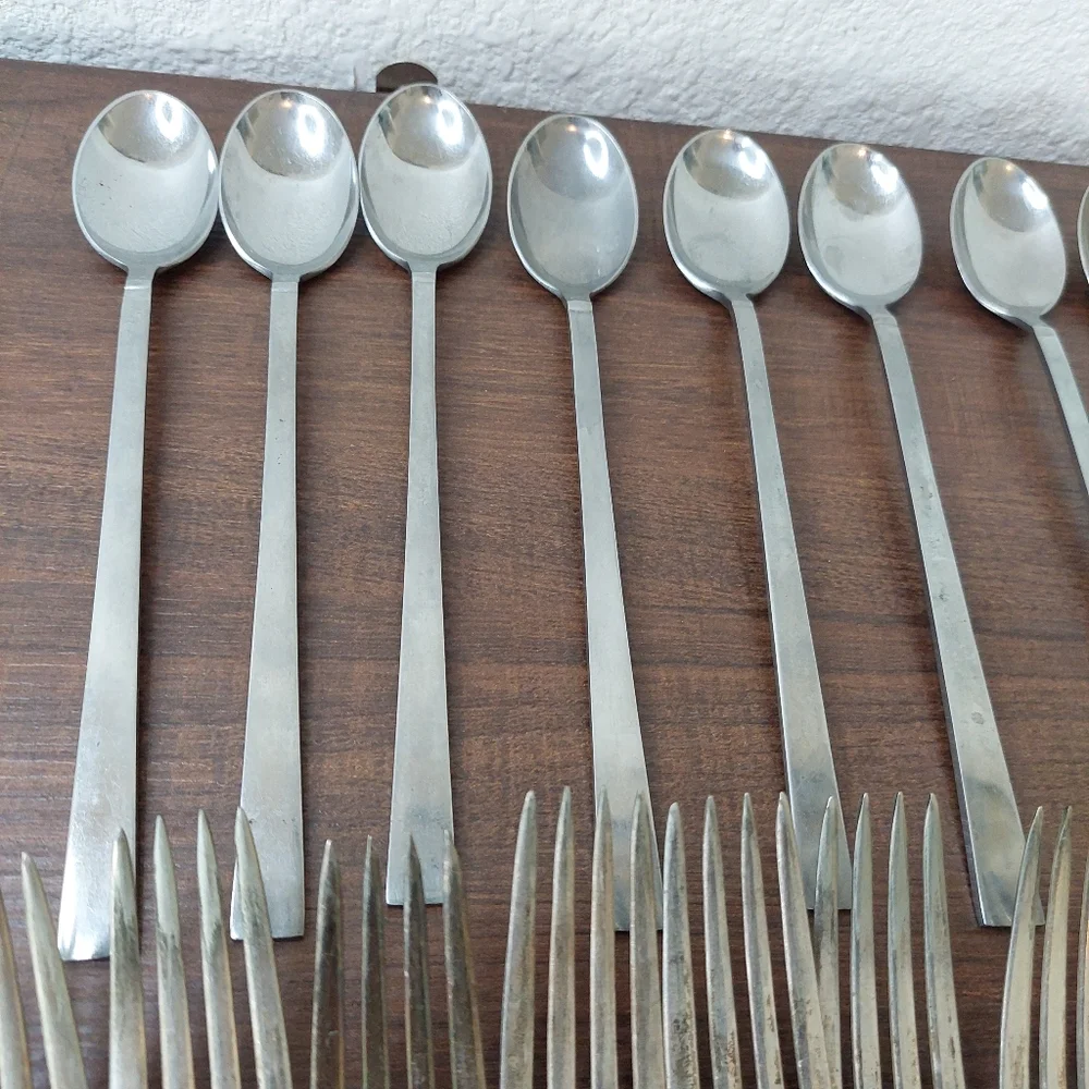 Vintage NSC EPNS Forks And‎ Swendia Stainless Spoon